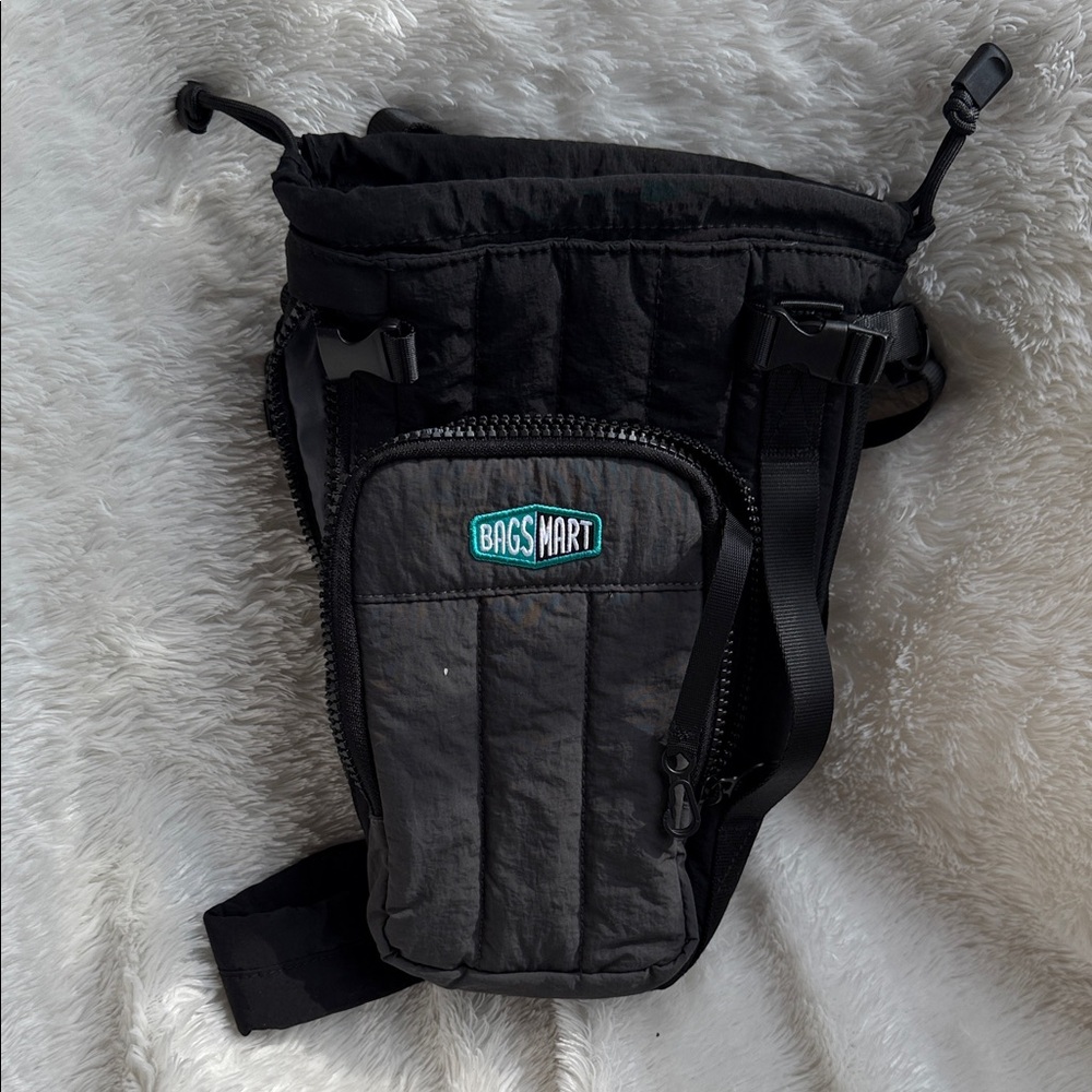Black Crossbody Bag for Men